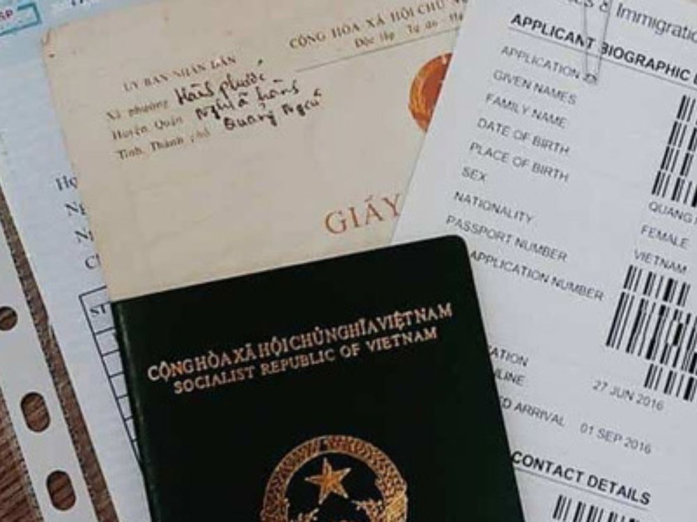 Hồ sơ xin visa X2