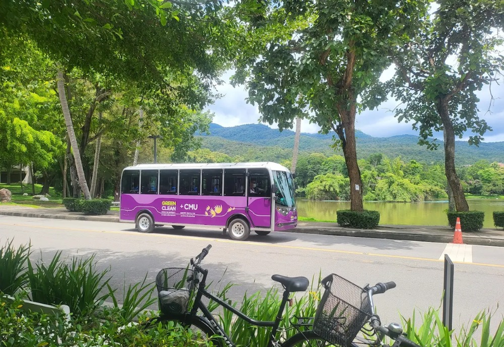 CMU nổi bật là một trong những trường đại học đẹp nhất Thái Lan