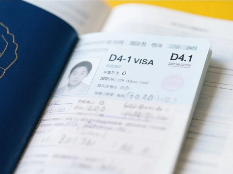 Lộ trình, thủ tục xin visa du học Hàn Quốc D4-1