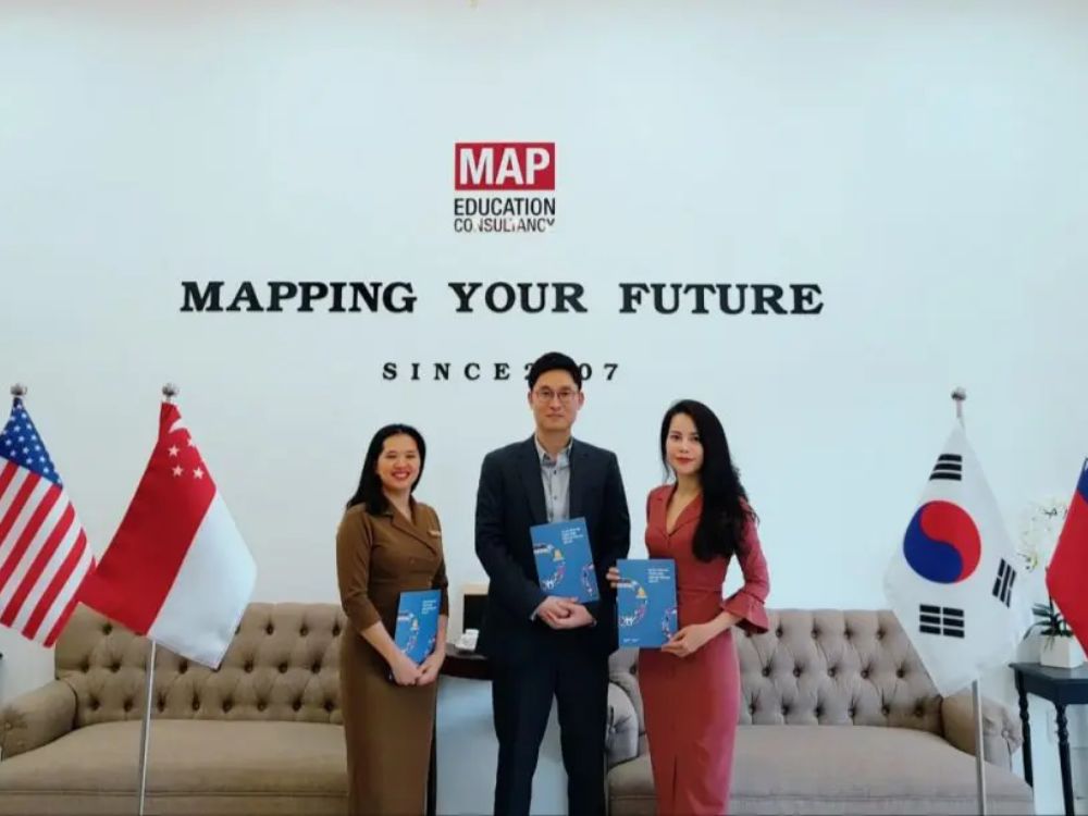 Trung tâm tư vấn du học Hàn Quốc Map