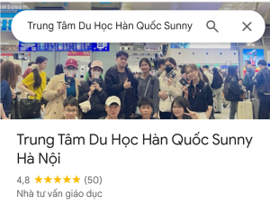 Map trung tâm du học sunny